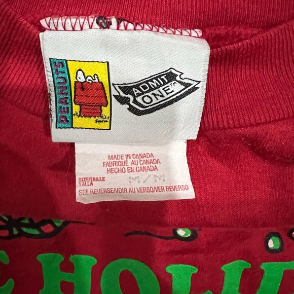 Vintage Peanuts Christmas Sweatshirts size medium - Picture 4 of 5